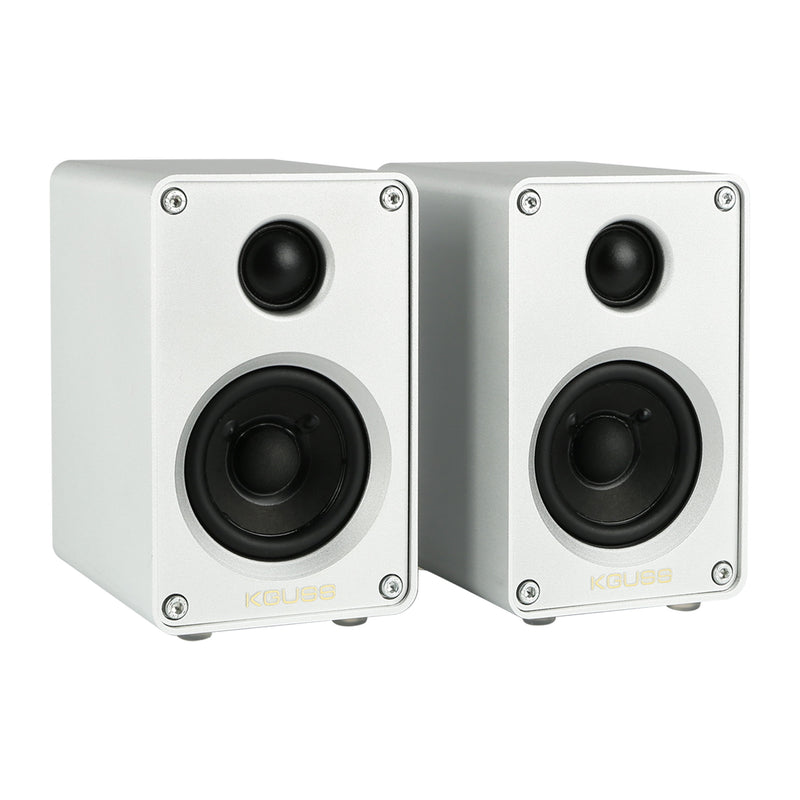 KGUSS 2.5 inch mini speaker computer desktop home passive speaker fever vocal bookshelf box --1