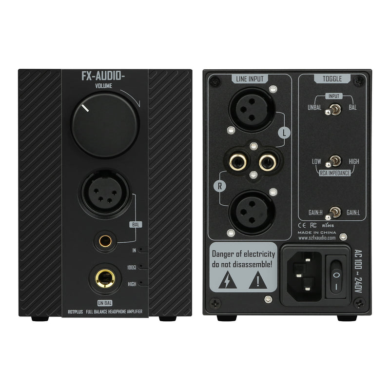 FX-AUDIO R07PLUS Desktop Balanced Headphone Amplifier