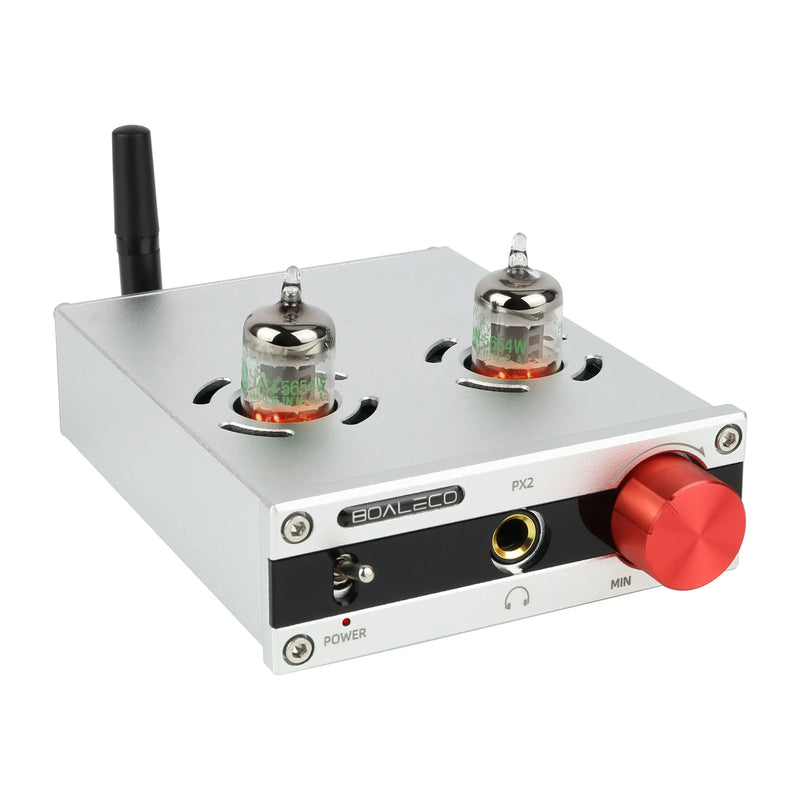 BOALECO PX2 tube headphone amplifier GE5654W Tube HIFI QCC3031 Bluetooth 5.0 APTX HD high-thrust headphone amplifier