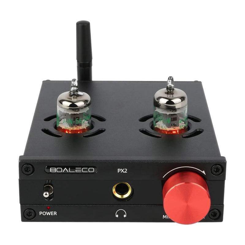 BOALECO PX2 tube headphone amplifier GE5654W Tube HIFI QCC3031 Bluetooth 5.0 APTX HD high-thrust headphone amplifier