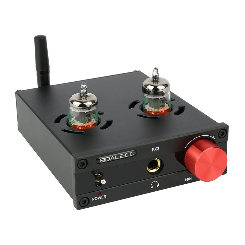 BOALECO PX2 tube headphone amplifier GE5654W Tube HIFI QCC3031 Bluetooth 5.0 APTX HD high-thrust headphone amplifier