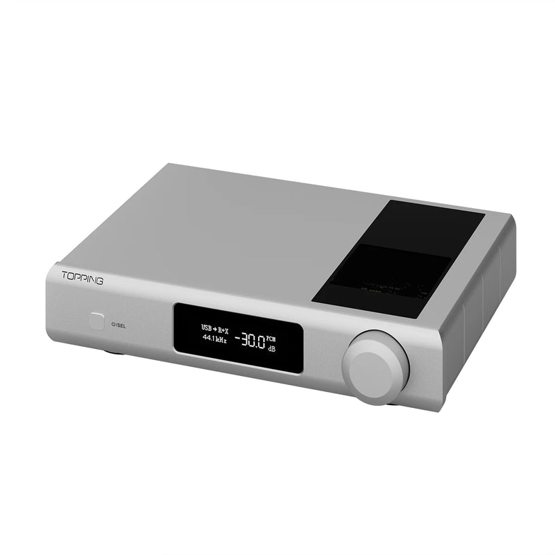 TOPPING D90III Discrete fully balanced decoder hi-Res HIFI Bluetooth 5.1 QCC5125 LDAC DSD512 PCM768KHZ XLR IIS USB coaxial DAC