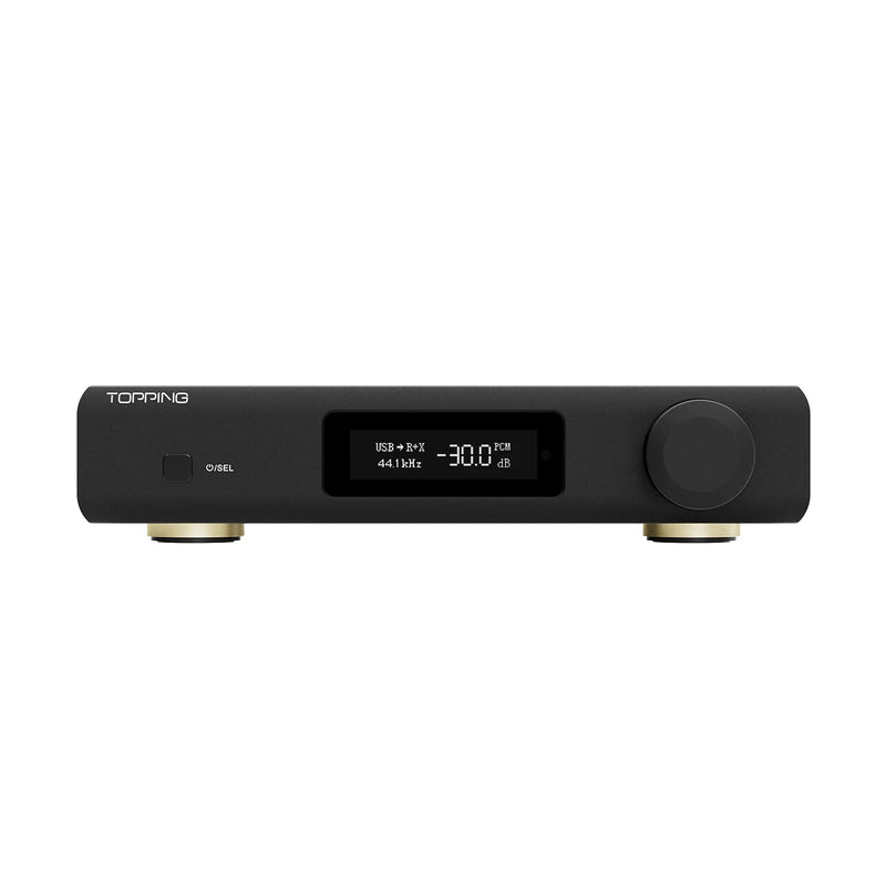 TOPPING D90III Discrete fully balanced decoder hi-Res HIFI Bluetooth 5.1 QCC5125 LDAC DSD512 PCM768KHZ XLR IIS USB coaxial DAC