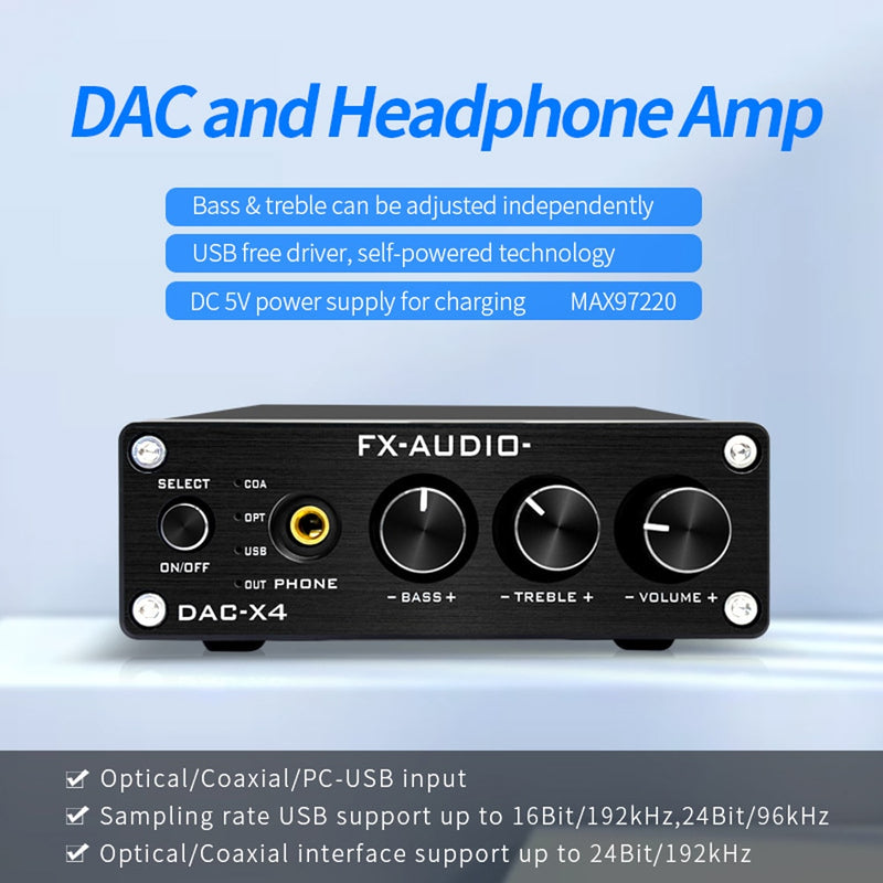 KGUSS DAC-K3PRO TPA6120A2 ESS9018K2M MINI HIFI USB DAC Decoded Audio H